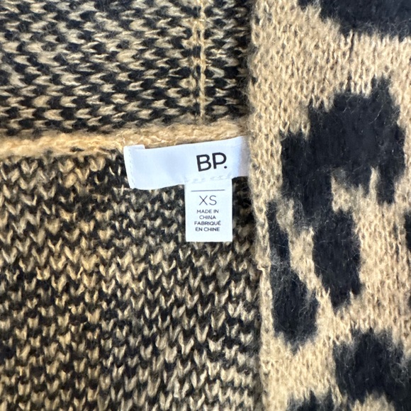 BP Leopard Pattern Open Cardigan - Picture 2 of 3